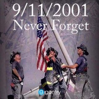 If you were alive when this happened...you know where you were. On your daily commute, in your high school classroom, in a board room, on a job site, at a brunch. Even though we kept moving, the world stopped. Progress was halted as we watched the second tower be struck and the subsequent collapse of both. You remember how heavy, helpless and hollow that day felt. So many lives were lost. We all remember. We will never forget.

After years of searching, this flag was located and sits encased in the 9/11 Memorial Museum in New York City. @bradmeltzer has a documentary about it that is worth the watch. May we always remember. And Never forget.

#911 #september11 #semptember112001 #9112001 #merica